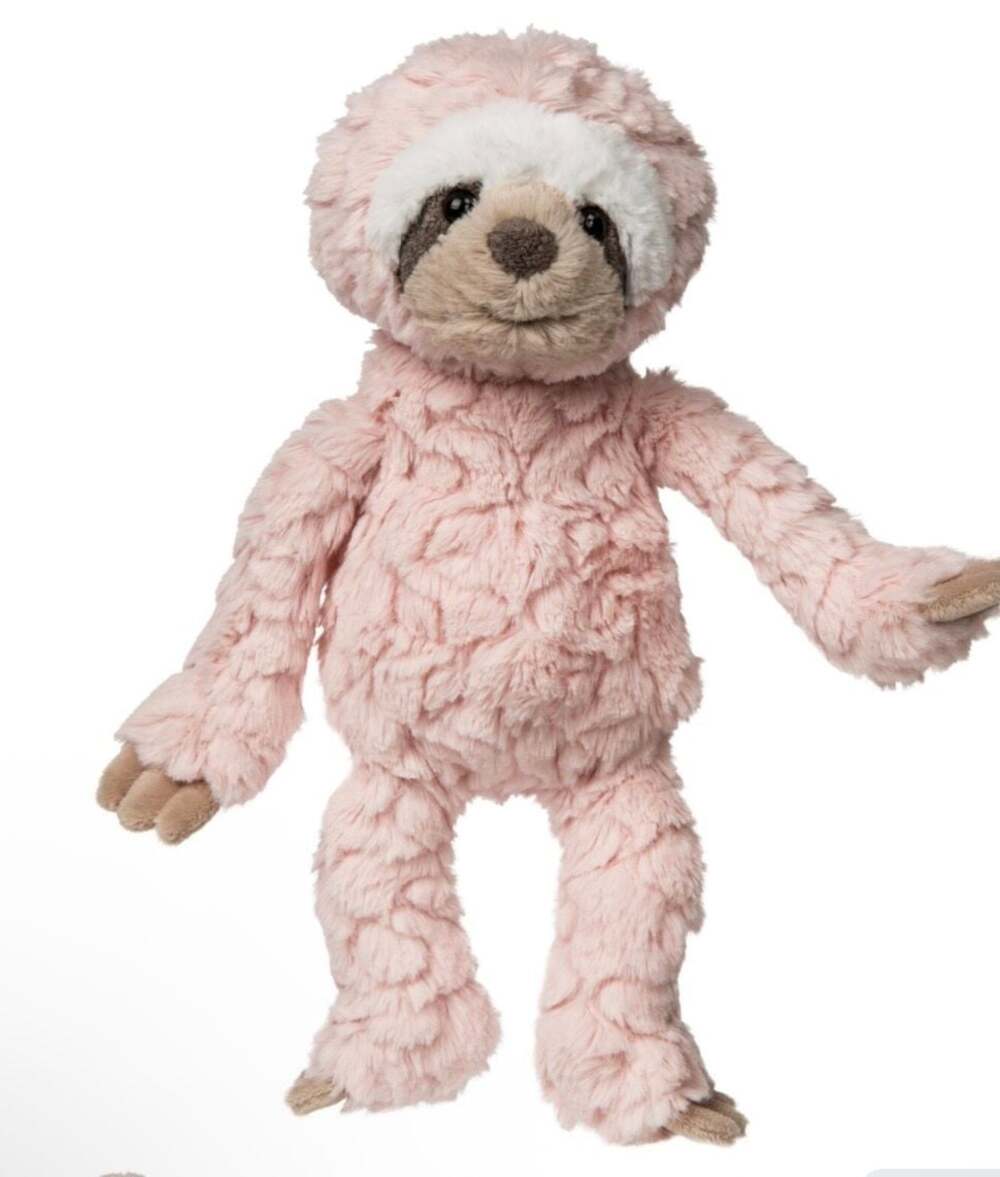Mary Meyer Putty Blush Sloth Plush Stuffed Animal 11-inch